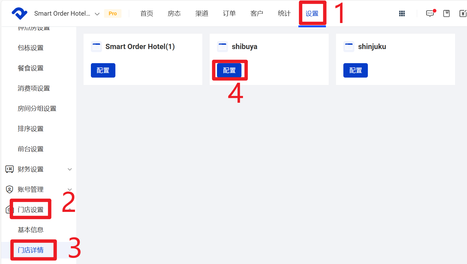 门店配置
