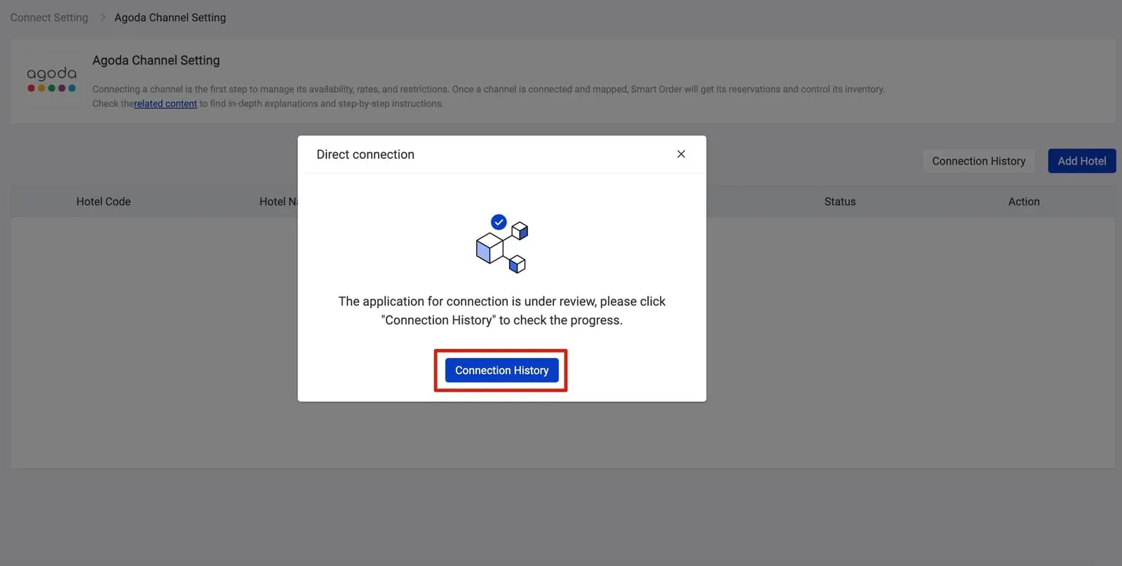 Agoda connection guide, connect Agoda with Smart Order PMS