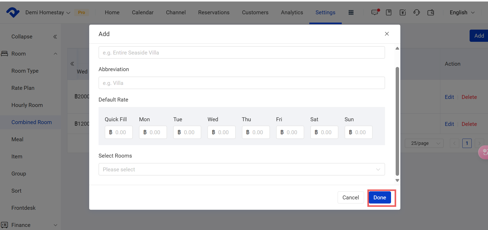 add pop-up box