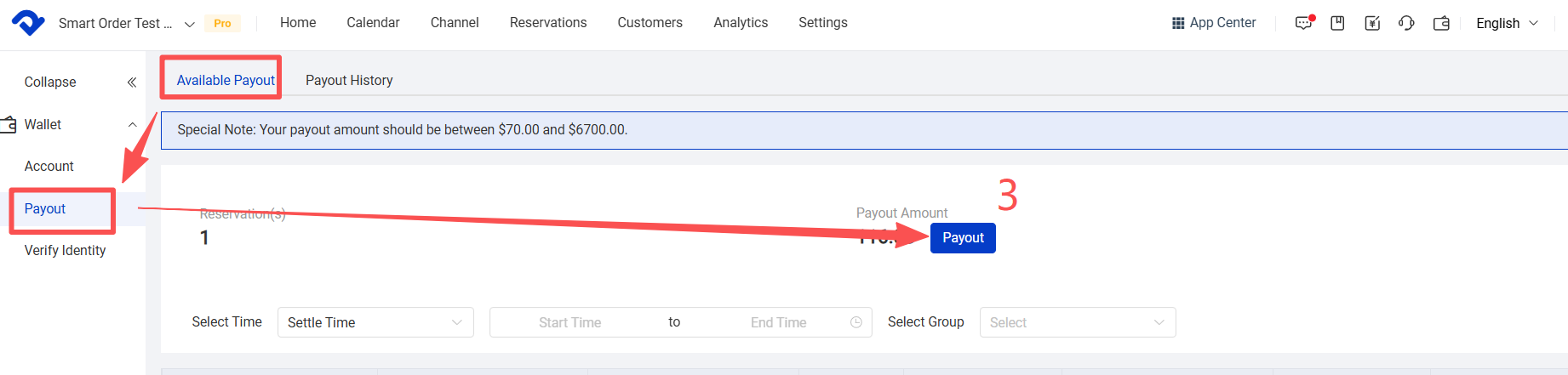 Withdrawing Funds