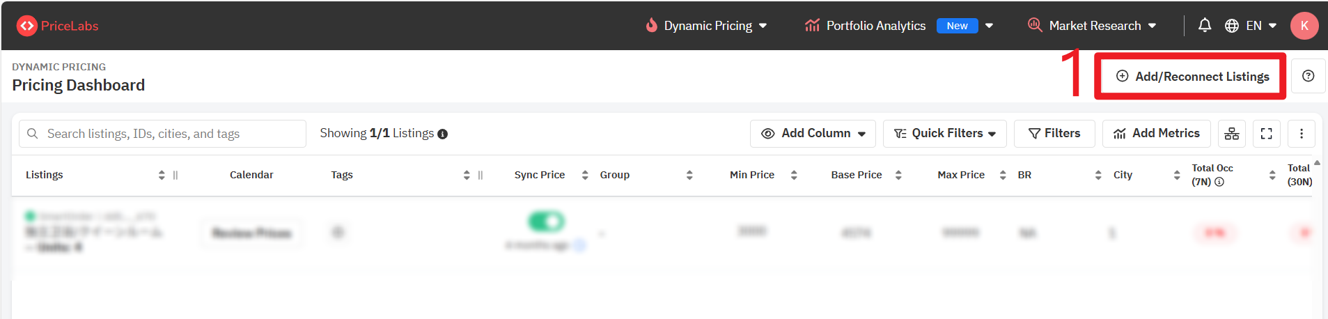 Add your listings