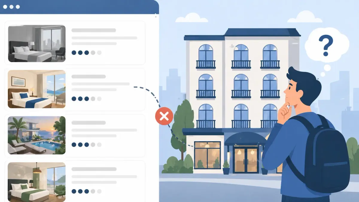Warum Gäste nicht auf Ihr Booking.com-Inserat klicken