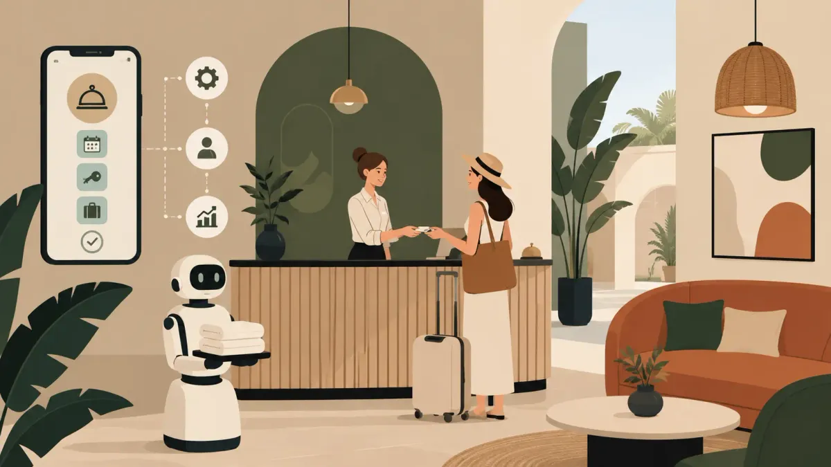 Wie Boutique-Hotels ihre Abläufe automatisieren können, ohne die persönliche Note zu verlieren