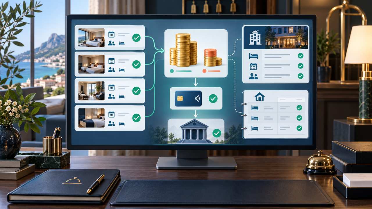 How Hotels Should Reconcile Booking.com Payouts, Reservations, and Commission