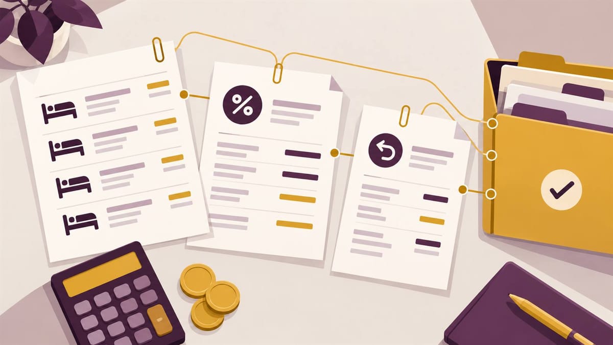 Agoda Commission Invoice Audit: Match Bookings, Refunds, and Tax Records