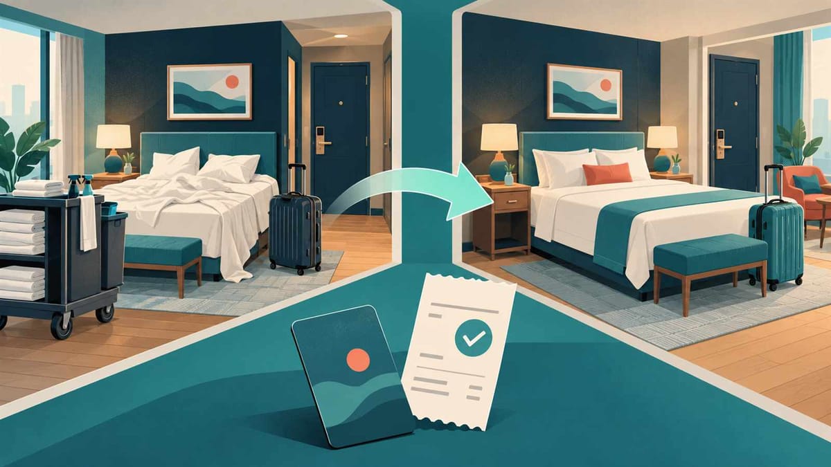 Software reception hotel: gestire i cambi camera mantenendo allineati pagamenti e pulizia