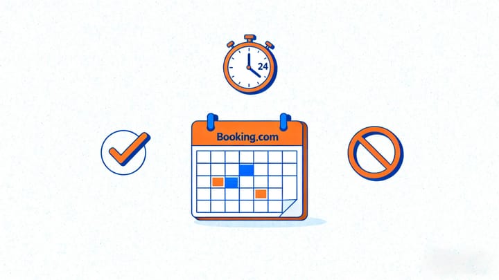 Booking.comのキャンセルポリシー：ホスト向け総合ガイド