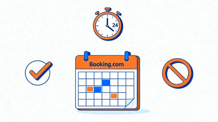 นโยบายการยกเลิกของ Booking.com: คู่มือฉบับสมบูรณ์สำหรับเจ้าของที่พัก
