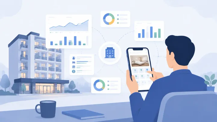 App de Gestão Hoteleira para Proprietários: Relatórios e Controlos a que Deve Ter Acesso em Qualquer Lugar