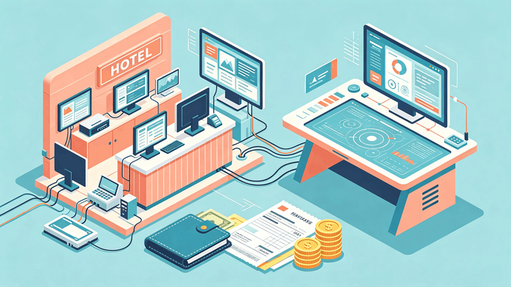 Gestionnaire de canaux autonome vs Système de Gestion Hôtelière tout-en-un : comparaison des coûts