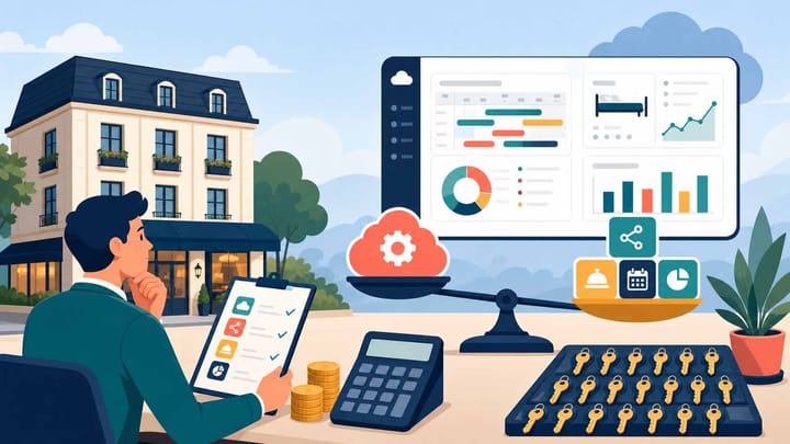 ¿Cuánto debería pagar un hotel de 20 habitaciones por un software de Sistema de Gestión Hotelera?