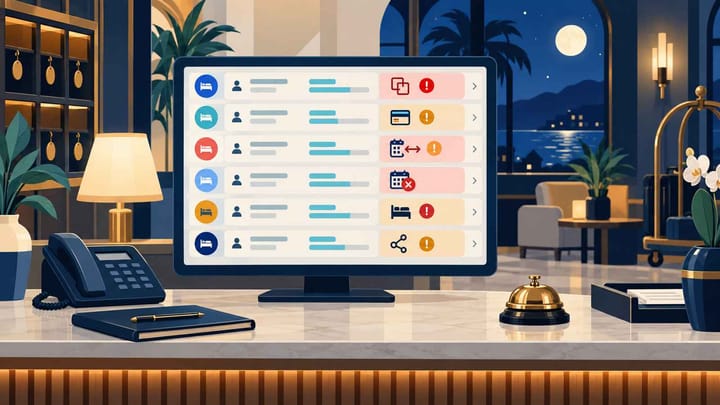 Night Audit for OTA Reservations: 8 Exceptions to Review Before Closing