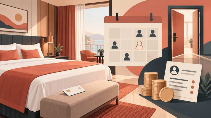 Nichtanreisen bei Booking.com melden: Zimmerkontingente, Gebühren und Provisionsnachweise absichern