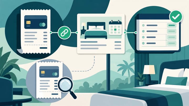 Hotel Payment Processing Reconciliation: Match Payment Links to Reservations